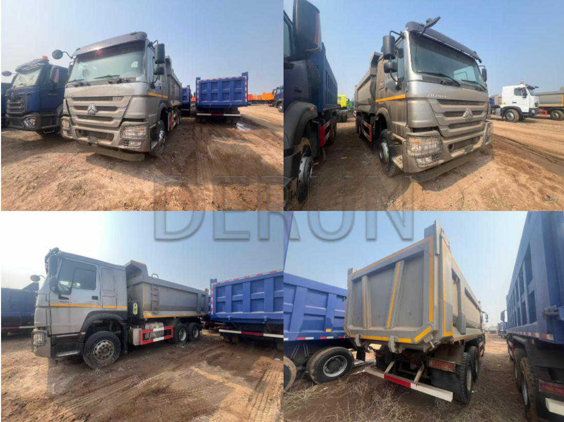 Кипер SINOTRUK HOWO 6x4 Успешно испратен во Алжир