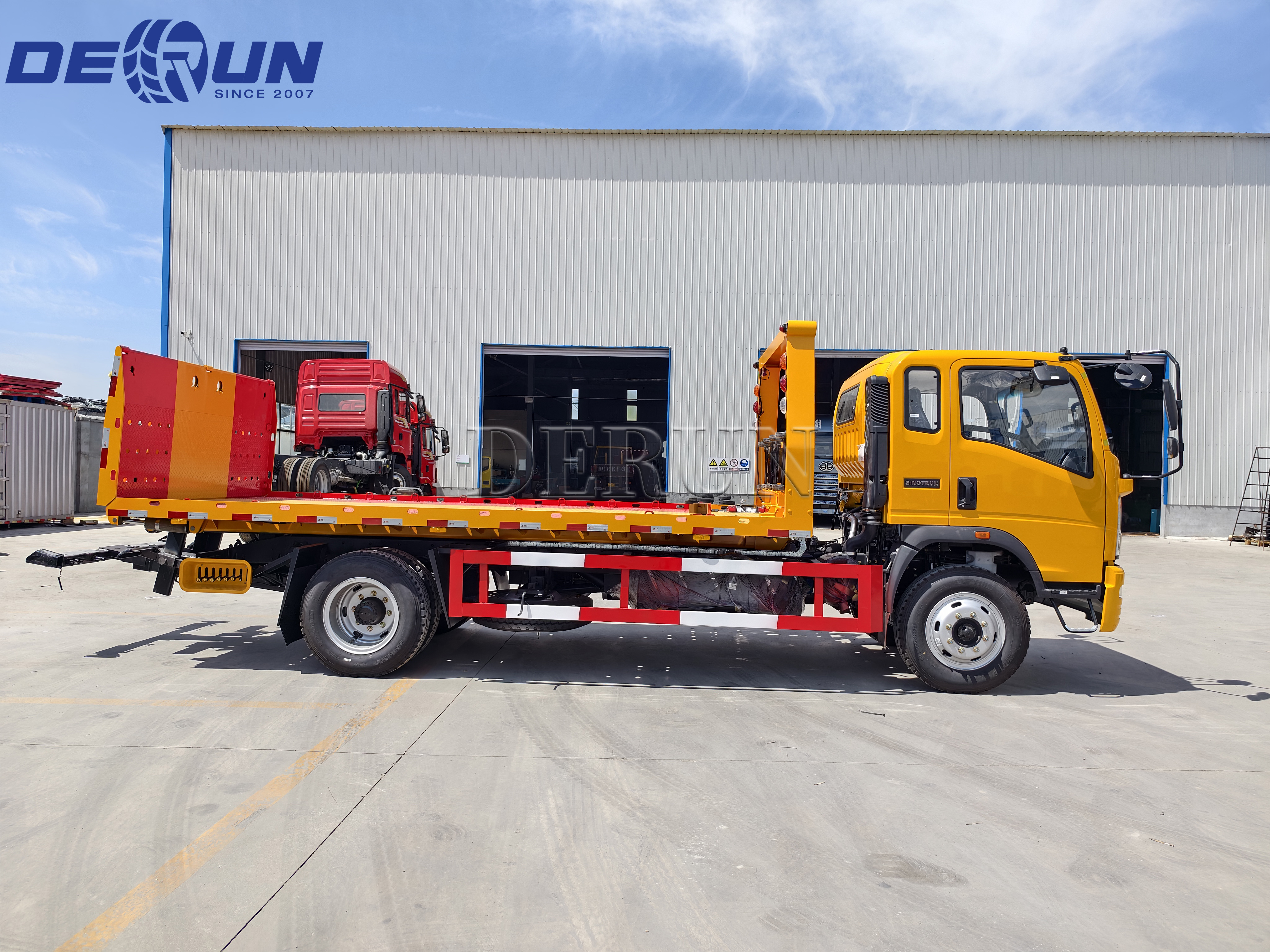 Sinotruk HOWO 4x2 Wrecker Truck ќе биде испорачан во Никарагва