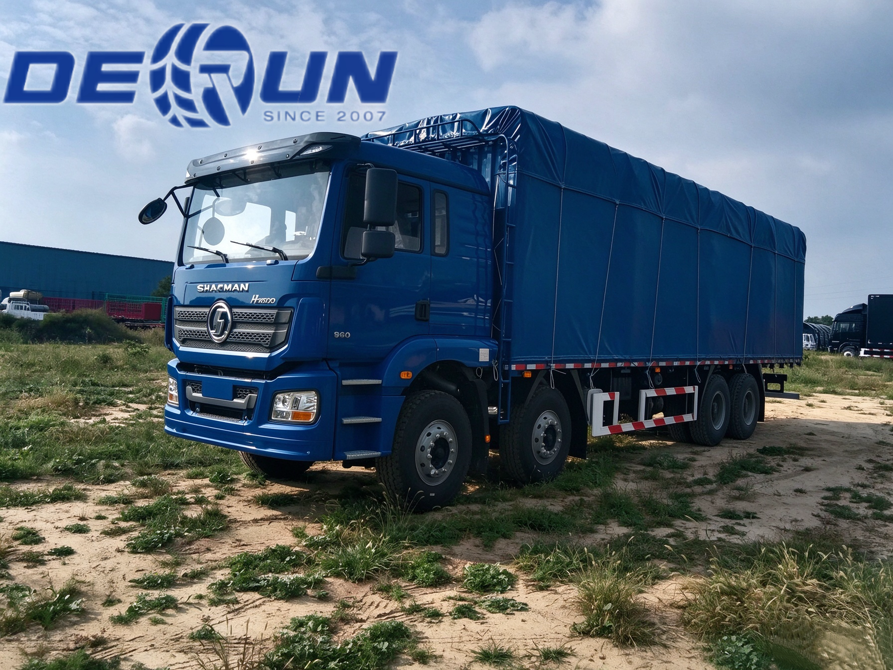 Камионот Шакман H3000 8x4 ќе биде испорачан во Гана