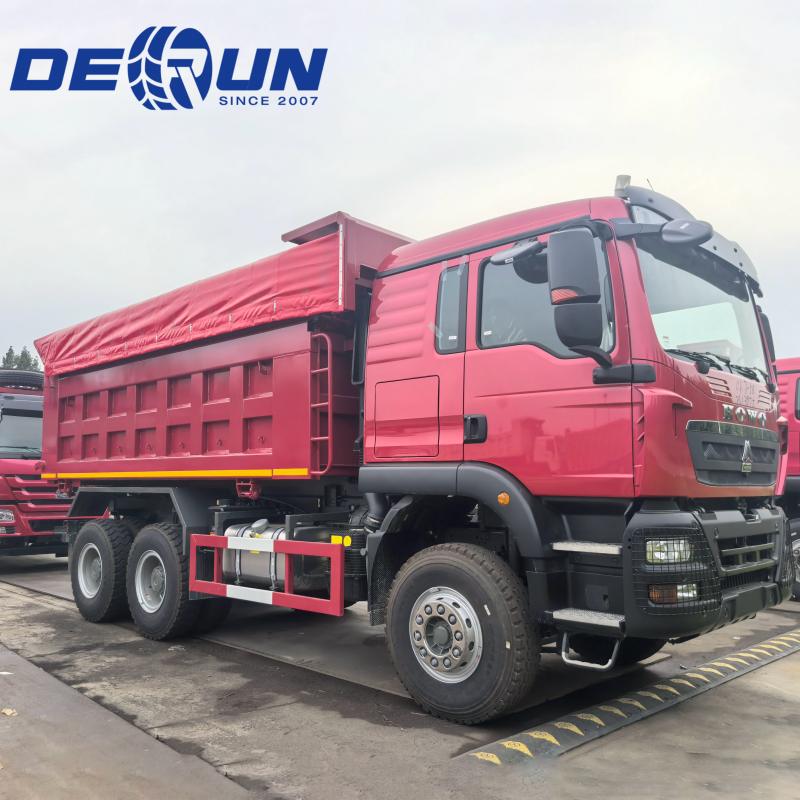 Кипер Sinotruk Howo TX 6x4 336HP за Етиопија и Џибути
